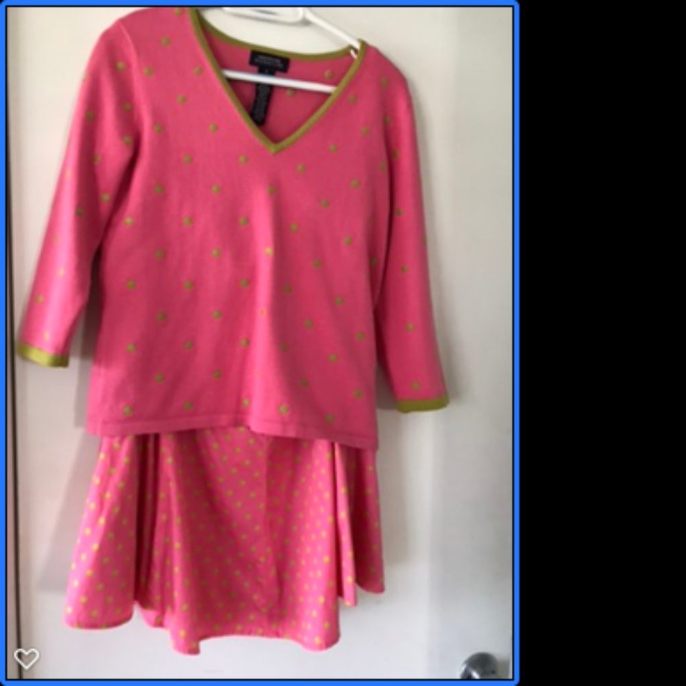 skirt and sweater set